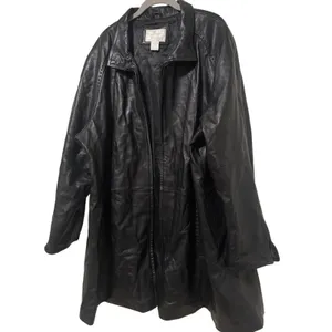 Worthington Women's Black Genuine Lambskin Leather Jacket 3X thumbnail 9