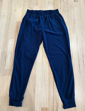 Women’s Navy Blue Joggers thumbnail 1