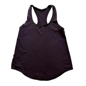 Lululemon Love Tank Top Garnet Red Maroon Size 4 Cotton Racerback thumbnail 2