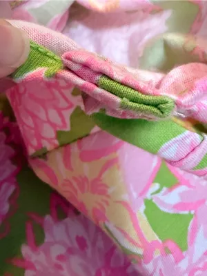Lilly Pulitzer Dixi Swing Dress Seaside Garden Fit Size Medium (Tag L) - PTP 18” thumbnail 8