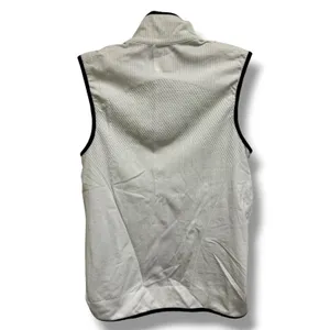 Athleta Insulated Flurry PrimaLoft Vest White Black M 383708 Quilted Hybrid thumbnail 5