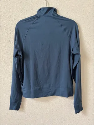 REI Co-op Active Pursuits Long Sleeve 1/4 Zip Top Women’s XS Blue Hike Outdoors thumbnail 2