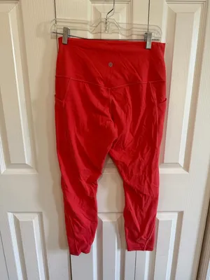 Lululemon Align High Rise with Pockets 25" Pale Raspberry Size 10 thumbnail 5