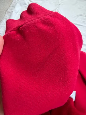 Vintage Disney Winnie the Pooh Embroidered Red Crewneck Sweatshirt‎ thumbnail 7