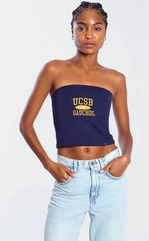 Hype & Vice UCSB Tube Top - Navy - XS thumbnail 1
