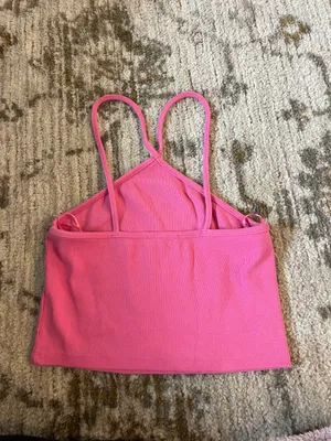 ZARA Halter Top Pink thumbnail 2