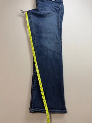Ariat Indigo Boot-Cut Jeans with Embroidered Back Pockets thumbnail 7