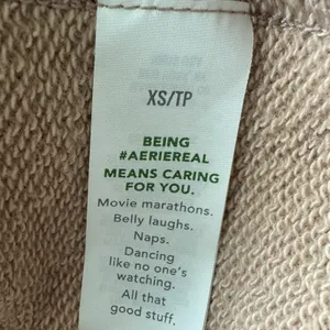 Aerie LumberJane Fleece Shirt Sz XS Boxy Oversized Cozy Button Down thumbnail 5