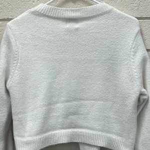 Princess Polly White Cardigan Sweater size XS/S thumbnail 8