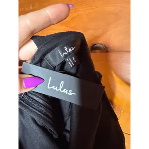 NWT Lulus Glamorous Dedication Black Sleeveless Column Maxi Dress Gala Ball XS thumbnail 9