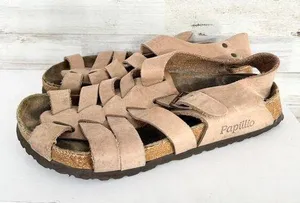 Birkenstock Brown Papillio Phoenix Fisherman Sandals Size 7M thumbnail 1