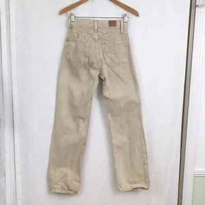 Ladies' BDG Cowboy Jeans Khaki Colored Denim Size 25 thumbnail 6