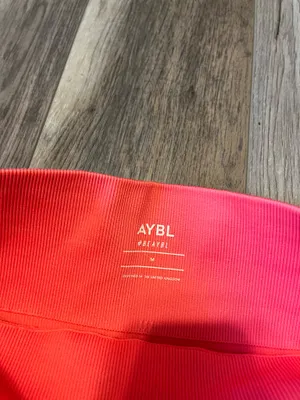 AYBL Balance V2 Seamless Shorts in Coral thumbnail 4