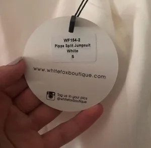 White Fox Boutique White Jumpsuit thumbnail 4