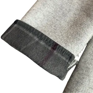 Barbour Women's Size M Millfire Knit Sweater Jacket Gray Tartan Preppy Old Money thumbnail 5