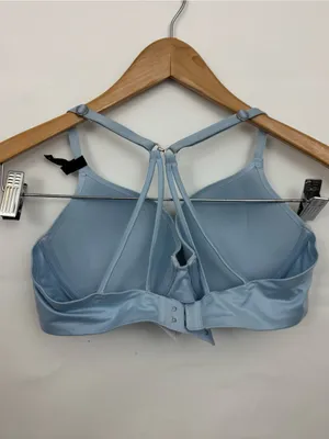 NWOT American Eagle aerie Real Sunnie Demi Blue Bra with Strappy Back 34C thumbnail 3