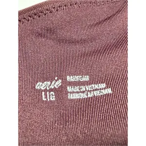 Aerie Burgundy Bandeau Adjustable Straps Bikini Top Large 12 14 thumbnail 2