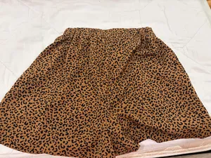Leopard print shorts Brown thumbnail 2