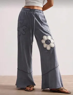 Boho Wide-Leg Pants  thumbnail 6