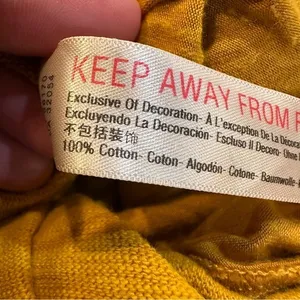 Free People Beach Culver City Pleated Slouchy Pants Size XS Yellow‎ Boho Casual thumbnail 10