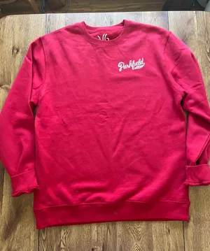 V6 ranch sweatshirt Red Size L thumbnail 1