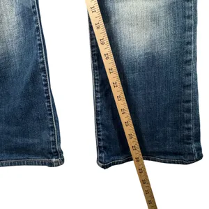 Gap 1969‎ Sexy Boot Jeans Medium Wash Blue Denim Stretch Low Rise 25/0r 0 R Y2K thumbnail 8