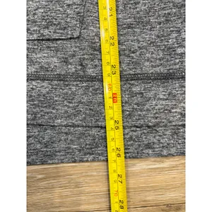Aerie Just Add Leggings Hoodie Large Gray Longline Soft Pullover thumbnail 3