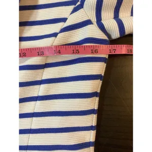 Hatley Nautical‎ Striped Jacket Blazer Womens Small Stretch Preppy Country Club thumbnail 9