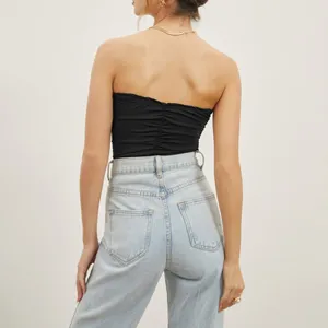 Commense Strapless Wire Bustier Tube Top size XS Black thumbnail 2