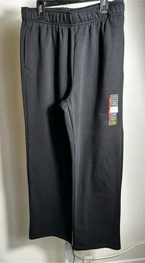P380. Athletic Works Black Women's Jogger Sweatpants thumbnail 1