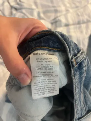Reformation Elan Ultra High-Rise Jeans thumbnail 3