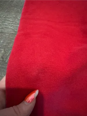 Hollister Red Ultra High Rise Fleece Jogger Sweatpants thumbnail 6