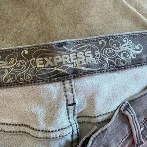 Express Stella Jean Legging Regular Fit Low Rise Size 8 Short Grey thumbnail 8