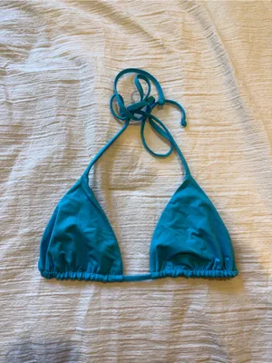 Frankie's Bikinis Nick Triangle String Bikini Top thumbnail 2