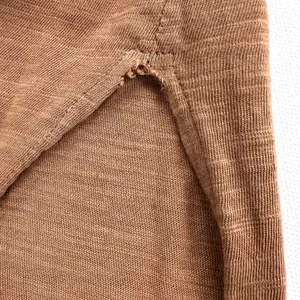 MATE The Label Dana Midi T-Shirt Dress 100% Organic Cotton Clay Size XS thumbnail 6
