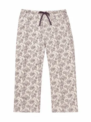 NWT Berkshire Homewear Pajama Set 3X Silky Smooth Notch Collar Floral PJs plus thumbnail 4