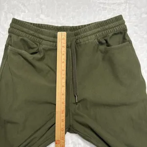 Althleta Farallon Pants Aspen Olive Drawstring Straight Leg Pockets Womens Small thumbnail 7