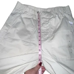 Gap Easy Wide Leg Chino Pants Khaki Beige Women Size Small High Rise‎ 513891-04 thumbnail 5