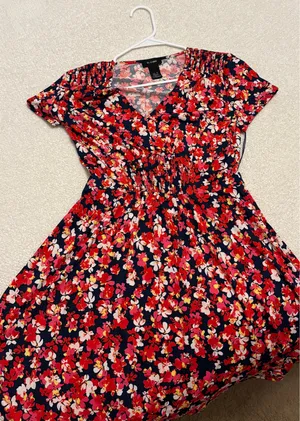 b. calm Floral Dress thumbnail 1