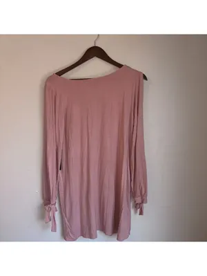 NWT Lulus Glory of Love Dress - Women's Size Medium - Pink Cold Shoulder thumbnail 6