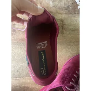 Vintage Pinwheels Sneakers raspberry genuine suede thumbnail 4