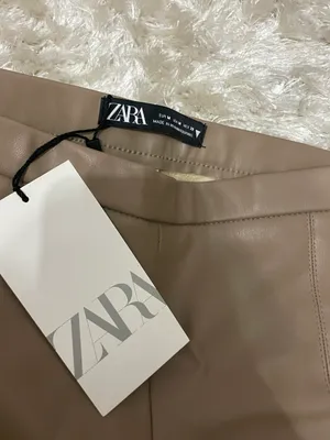 ZARA leather pants thumbnail 3