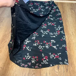 Vintage 90's Floral Size 6 Maxi Wrap Skirt Whimsigoth‎ Romantic Fairy Grunge thumbnail 3