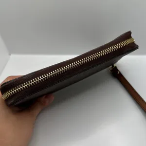 MICHAEL KORS Brown Signature Jet Set Wallet thumbnail 4