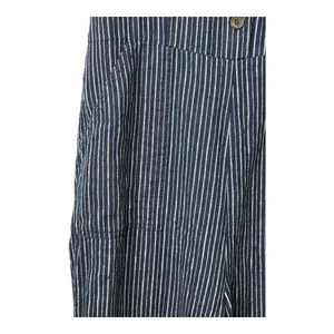 Old‎ Navy Striped Button Front Jumpsuit Sleeveless Navy White Women Size Small thumbnail 3