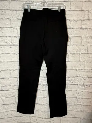 Quince Black Ultra Stretch Pointe Straight Leg Pants, Medium thumbnail 2