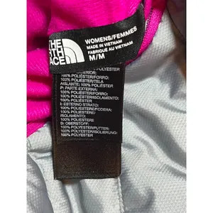 The North Face Mossbud Swirl Reversible Jacket Silver‎ Pink Womens Medium Warm thumbnail 9