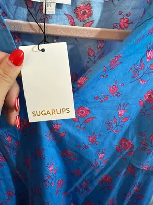 Sugarlips Dress Mini Blue Floral thumbnail 3