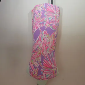 Lilly Pulitzer Amina Dress Sleeveless Designer Bright Floral Sz XS Pima Cotton thumbnail 5