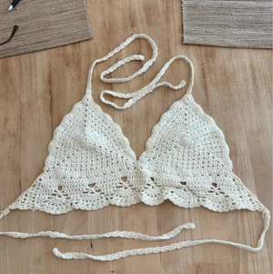 Crochet crop top White Size none thumbnail 1